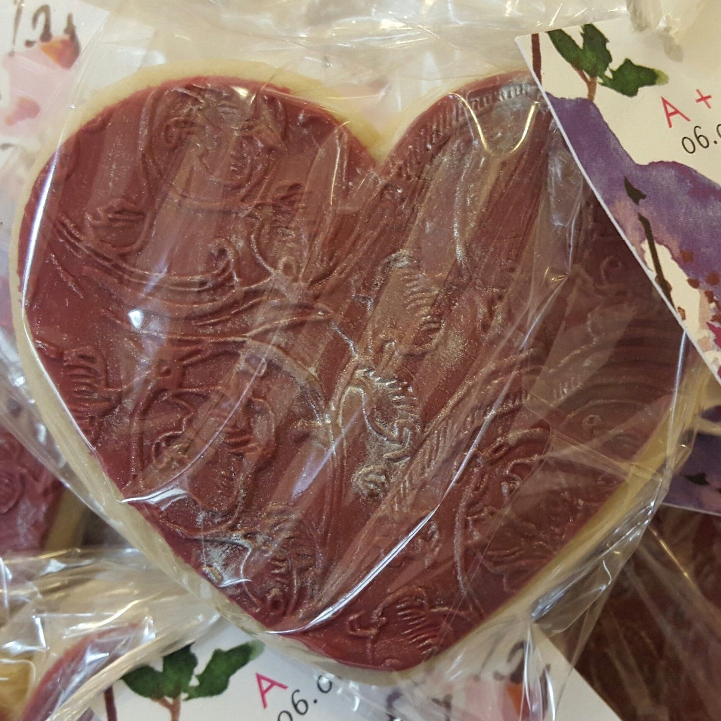 Custom Color Lace Hearts (dozen)