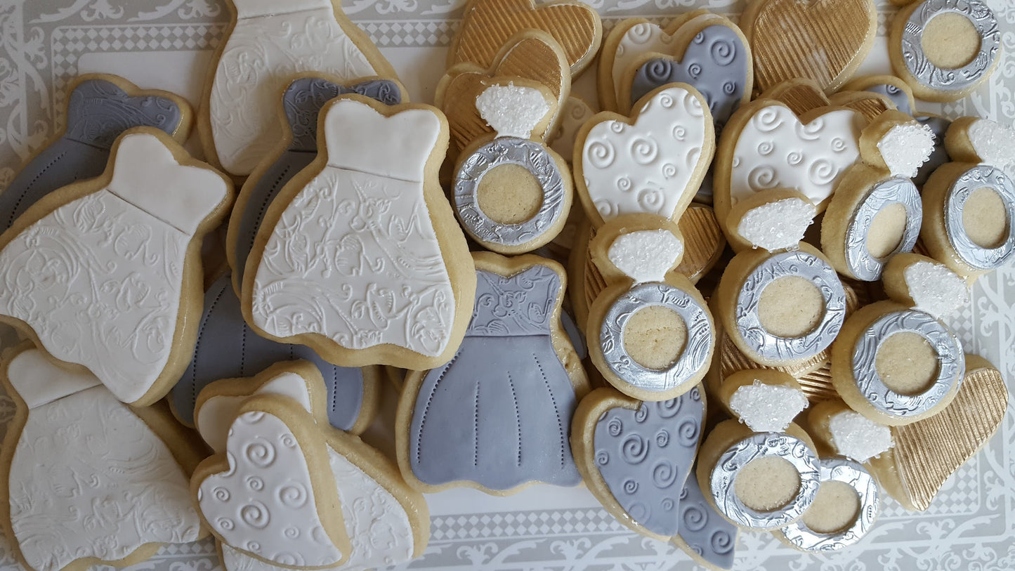 Dresses and Rings (dozen)