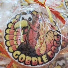 Gobble Doggs Logo Cookies