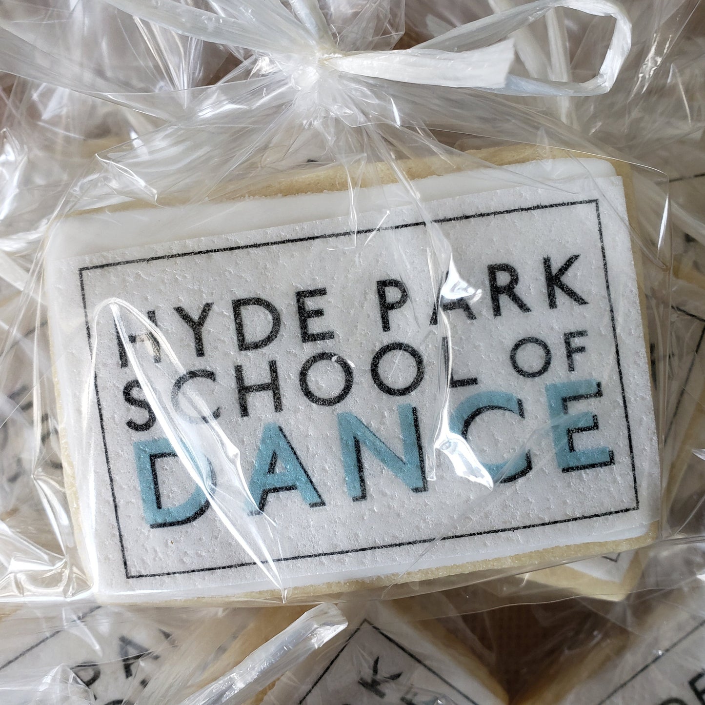 Rectangle Logo Cookie Favors