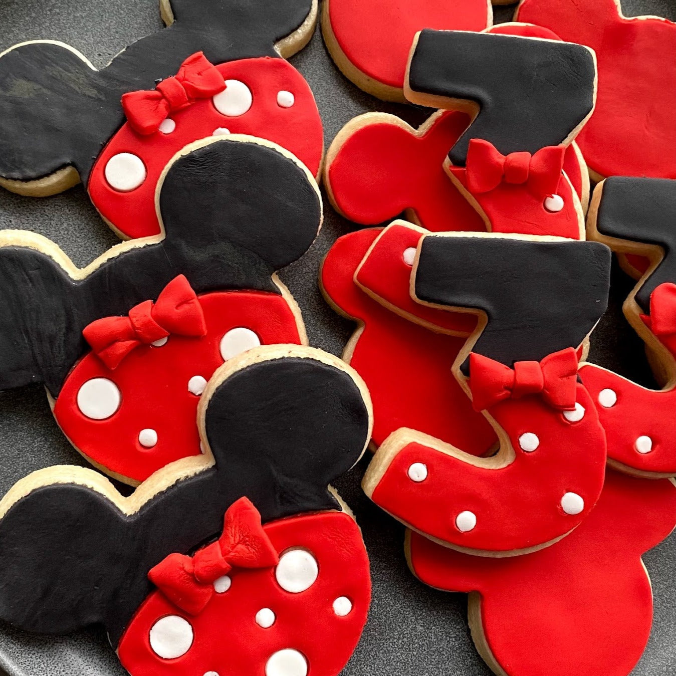 Cartoon Mouse with Bows (dozen)