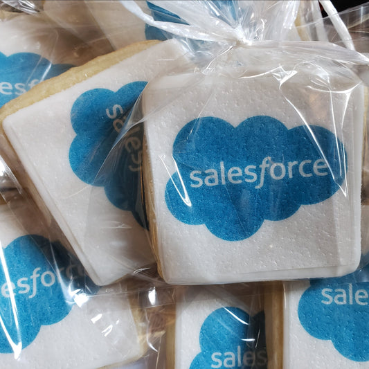 Square Logo Cookie Favors (dozen)