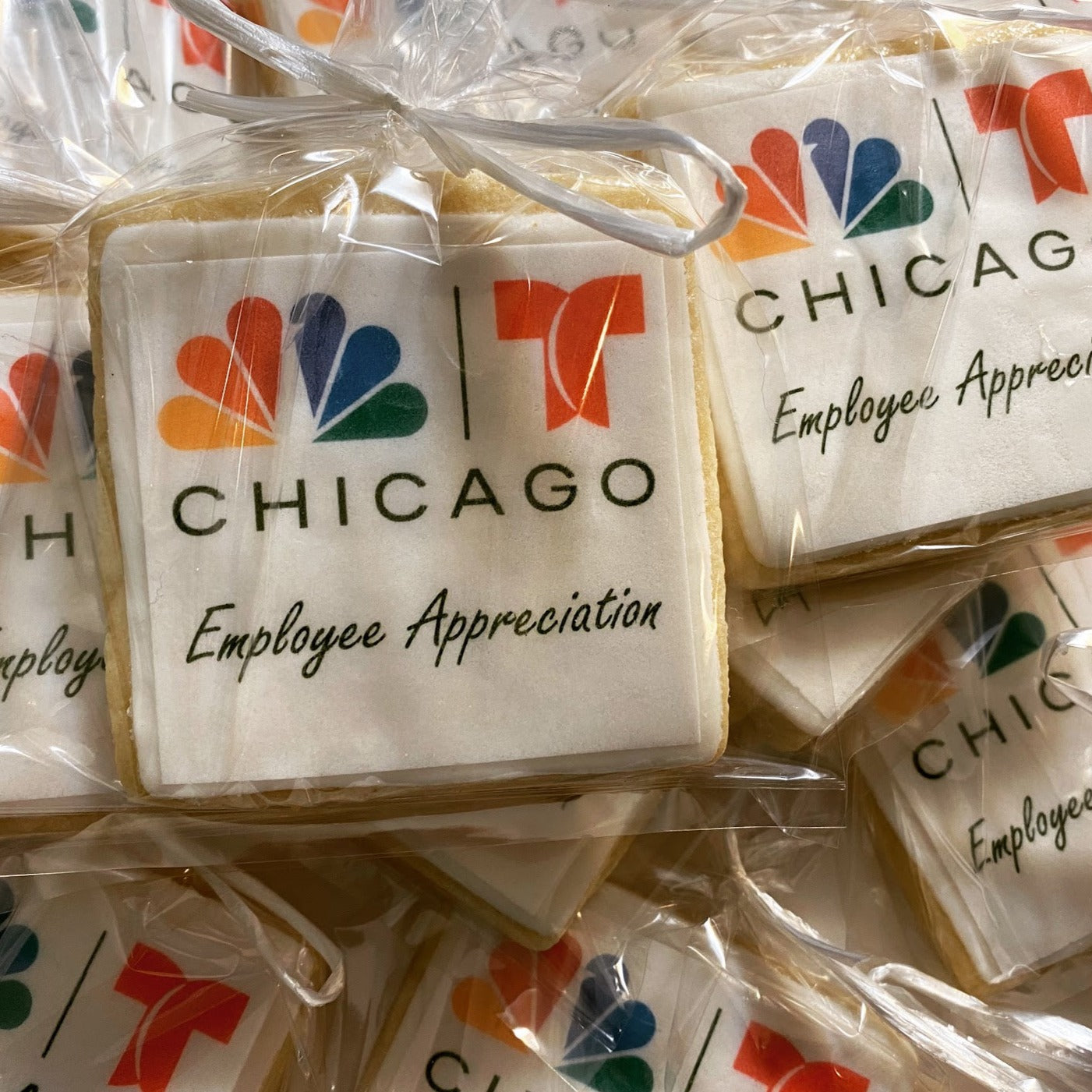 Square Logo Cookie Favors