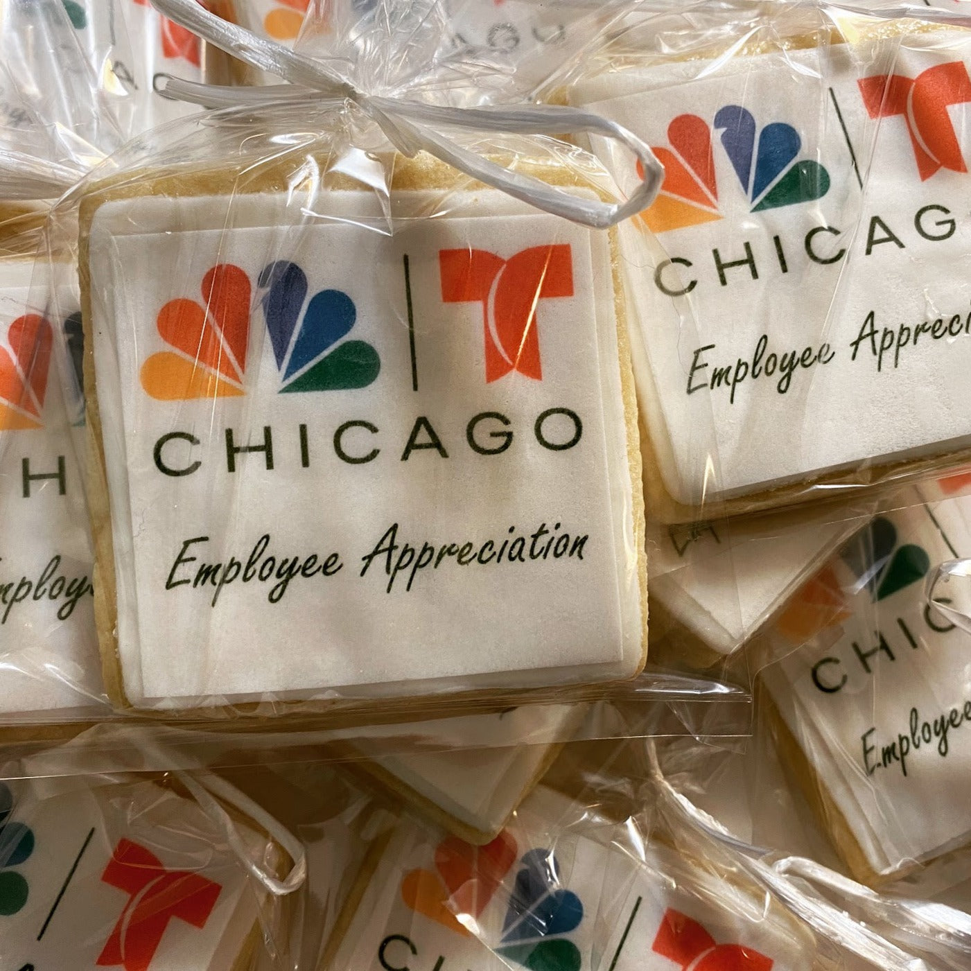 Square Logo Cookie Favors (dozen)