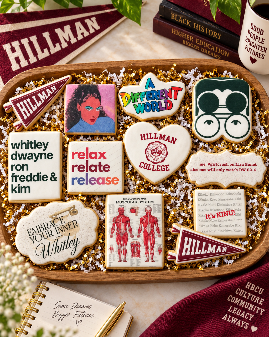 A Different World Tribute Cookie Set
